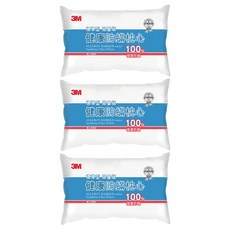 3M 健康防蟎枕心 標準型, 白色, 3個