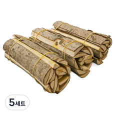 숲애 국내산 옻나무 껍질 3단 세트, 5세트, 700g