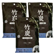 KOKUBO 小久保 竹炭除臭包 鞋子用, 吸濕 防潮 除濕, 100g x 2包 Set, 3組