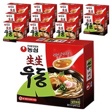 NONGSHIM 農心 生生烏龍湯麵, 253g, 12包