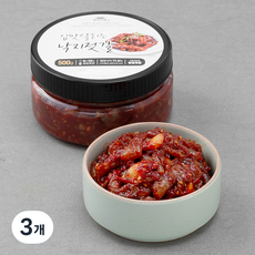 일미식품 낙지젓, 500g, 3개
