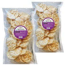 고소한 현미 누룽지 뻥 스낵, 2개, 180g