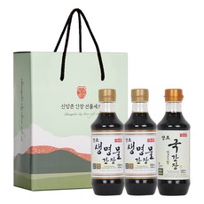 신앙촌 양조 생명물간장 500ml x 2p + 깔끔한국간장 500ml K 3-1호, 1.5L, 1세트