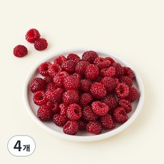 국내산 산딸기, 250g, 4팩