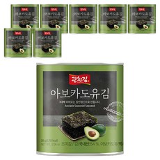 광천김 아보카도 캔김, 30g, 8개