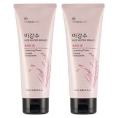 THE FACE SHOP 菲詩小舖 丰米水活洗面乳, 150ml, 2個