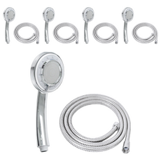 코시나 3단 마사지 샤워기 + 2m 호스 세트, 5개