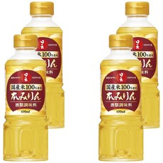 日之出 釀造日出本味醂, 100% 國產米使用, 400ml 酒類調味料, 4瓶