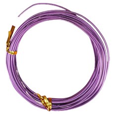 Mada Gumi 柔軟琺瑯工藝鐵絲, 12 紫羅蘭色, 1個