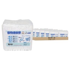 寵物夢工廠 寵物紙尿褲 禮貌帶 男生用 320g, M(腰圍30~38cm), 12片, 10包