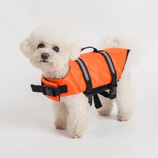 DING DONG PET 狗狗史迪奇救生衣, 橘色