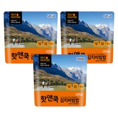 이지밥 핫앤쿡 김치비빔밥, 120g, 3개