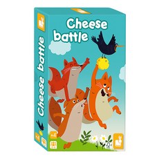 Janod 趣味桌遊-乳酪大戰, 1本, 多色
