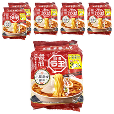 NISSIN 日清 麵王 醬油風味, 3人份, 6袋