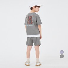 LollyTree 兒童款短袖層次T褲子套裝 SL