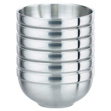 PERFECT 理想 極緻316雙層碗14cm6入(無蓋), 1個, 單色