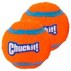 Chuckit! 網球套裝 2入網球, 橘色 + 藍色, DK-07101, 2顆, 小