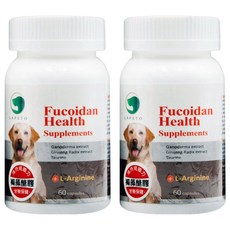 LAPETO 樂倍多 犬用褐藻醣膠保健膠囊, 2個, 綜合營養補充品, 60顆