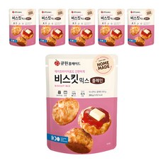 큐원 홈메이드 비스킷믹스 플레인, 250g, 6개