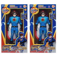 韓國 B&C EBS 閃電力量 閃電超人 會說話公仔, 2個