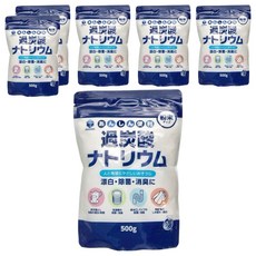 第一石鹼 過碳酸鈉 粉狀 適用於漂白 除菌 消臭, 500g, 6包