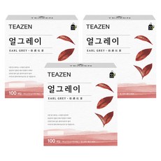 티젠 얼그레이 홍차, 1.6g, 100개입, 3개