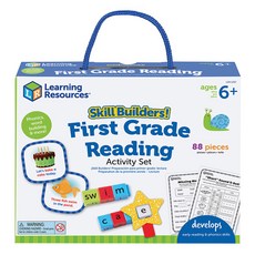 Learning Resources Skill Builders! 一年級閱讀活動套組, 1組, 多色