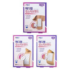 아텍스 메디랩 센스티브 밴드 표준형 20p + 대형 10p + 손가락끝용 4p, 1세트