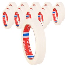 iQIHAN DADA 遮蔽膠帶 20 mm x 20 m, 15個