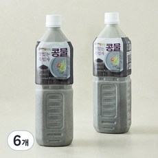 곰곰 맛있는 흑임자 콩물, 6개, 1L