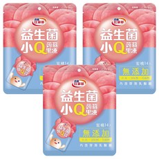 活益比菲多 蜜桃益生菌Q凍, 280g, 3袋