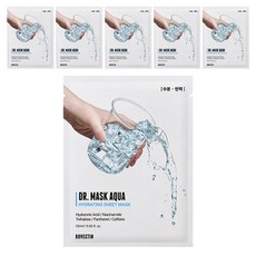 ROVECTIN Dr. Mask玻尿酸補水面膜, 1片, 6片