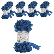 리네아 퍼피 실 핑거니팅 뜨개실, 646 패트롤, 10개