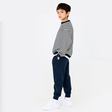 unifriend 男童迷你小熊條紋迷你 Juri 9 季上衣與下裝套裝