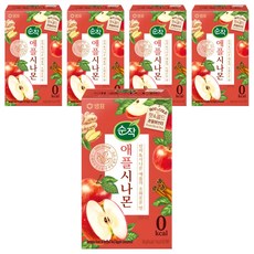 순작 애플시나몬 핫&콜드 과일허브티, 1.8g, 20개입, 5개