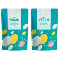 THE VEGAN 樂維根 植物性優蛋白 紅茶豆漿口味, 1kg, 2包