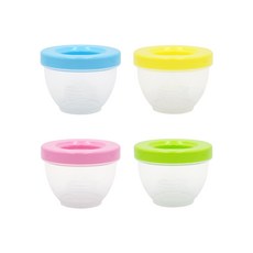 Bebe&Mam 食物保鮮罐 4入, 200ml, 隨機出貨, 2組