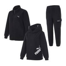 푸마 남아용 플리스 트레이닝복 3종 세트
