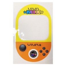 GOGORO MIX 造型儀表貼 - 高抗刮犀牛皮 含Go鍵 自動修復功能, 黃色, 1個