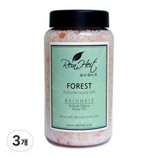 라인하이트 퍼퓸 아로마 바스솔트 입욕제 포레스트, 600g, 3개