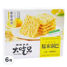 다츠슝 오리지날맛 꿔바 찹쌀과자, 6개, 260g