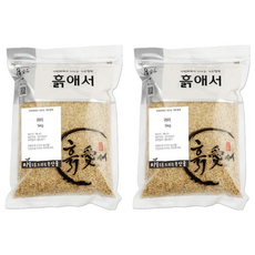 흙애서 귀리, 5kg, 2개