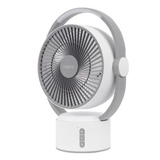 델루체 LED 충전식 무선 선풍기, DLF-CP90NK