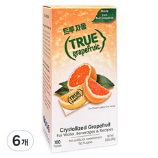 TRUE citrus 真葡萄柚果汁粉, 0.8g, 100入, 6個