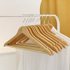 WHITE RABBIT 木質衣架, Natural, 30個