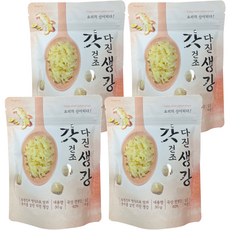 갓다진 건조 생강, 30g, 4개