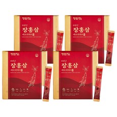 정원장 6년근 에브리데이 장홍삼 스틱 100p, 1kg, 4박스