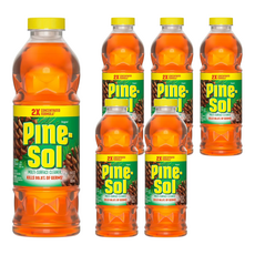 Pine-Sol 濃縮2倍清潔劑, 709ml, 6瓶
