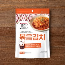 종가 볶음김치, 100g, 4개