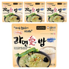 이지밥 라면애밥 나가사끼짬뽕맛, 4개, 100g